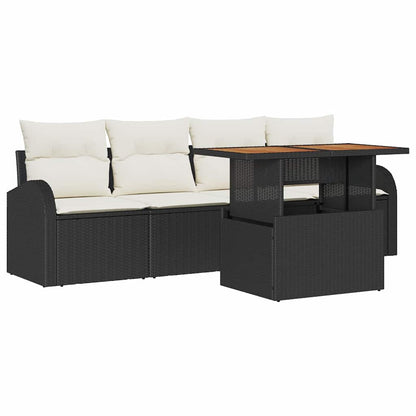 Tuin Sofa Set Met Kussen 5 Pcs