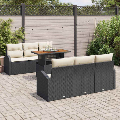Tuin Sofa Set Met Kussen 7 Pcs