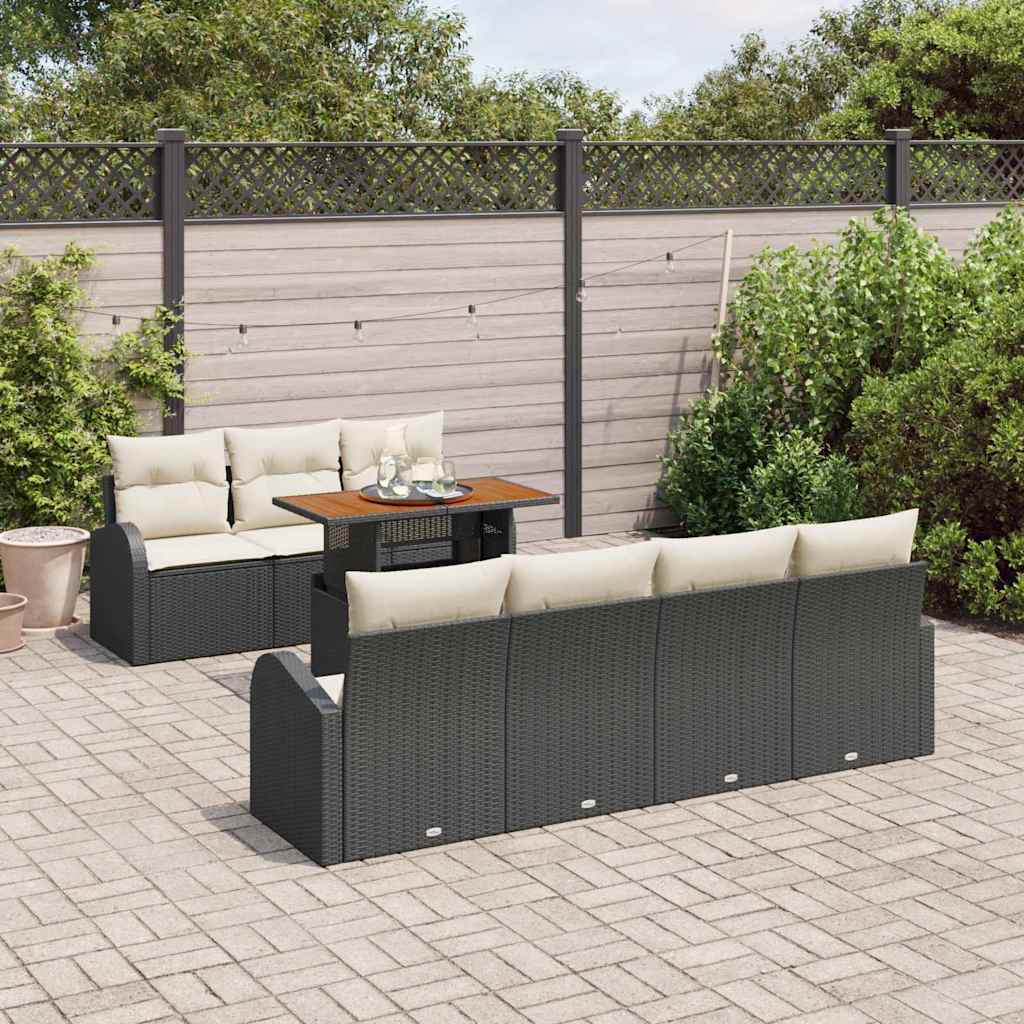 Tuin Sofa Set Met Kussen 8 Pcs