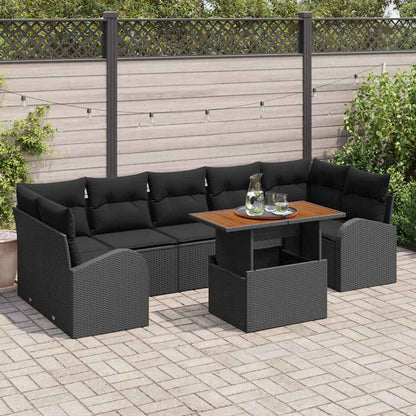 Tuin Sofa Set Met Kussen 8 Pcs