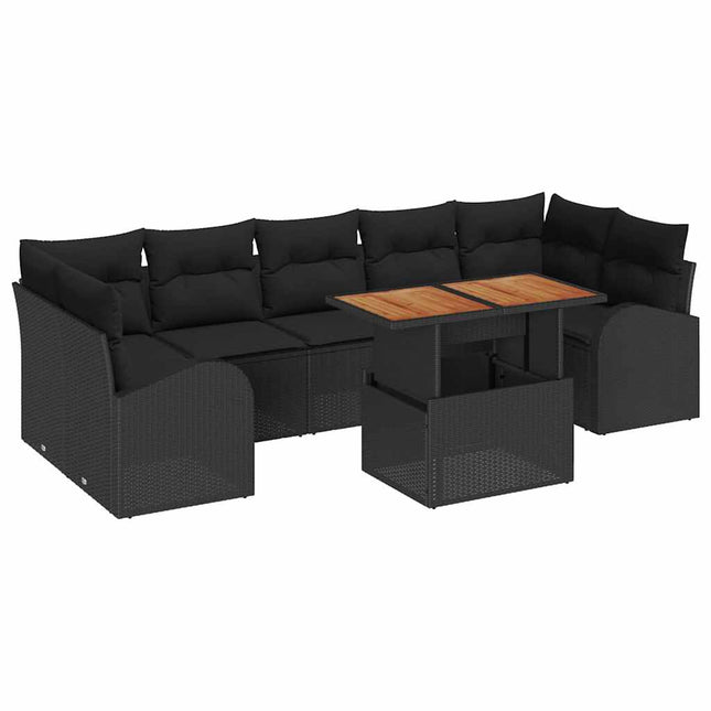 Tuin Sofa Set Met Kussen 8 Pcs