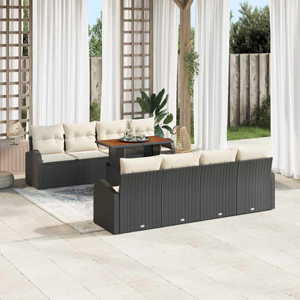 Tuin Sofa Set Met Kussen 7 Pcs