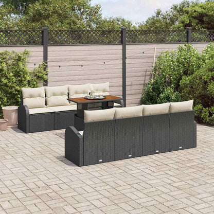 Tuin Sofa Set Met Kussen 7 Pcs