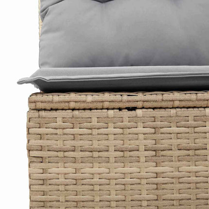 Tuin Sofa Set 6 St Beige En Lichtgrijs