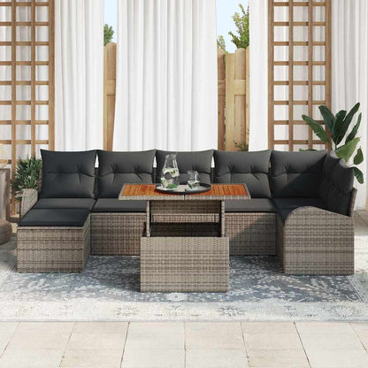 Tuin Sofa Set Met Kussen 8 Pcs