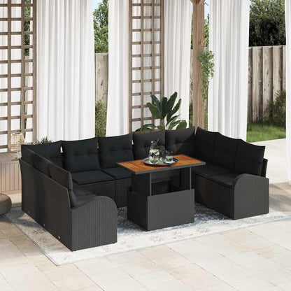 Tuin Sofa Set Met Kussen 10 Pcs