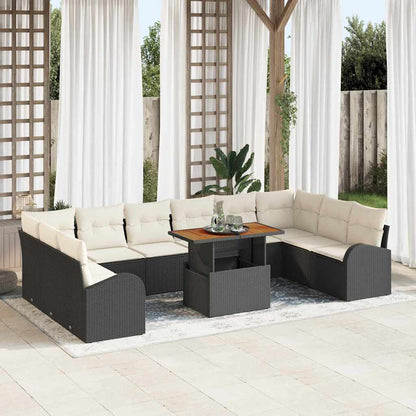 Tuin Sofa Set Met Kussen 11 Pcs
