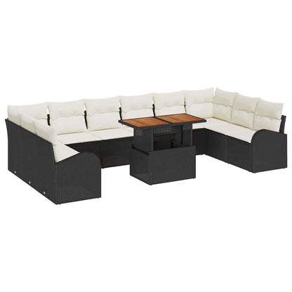 Tuin Sofa Set Met Kussen 11 Pcs