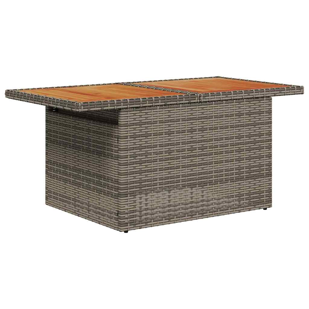Tuin Sofa Set Met Kussen 5 Pcs En Marineblauw