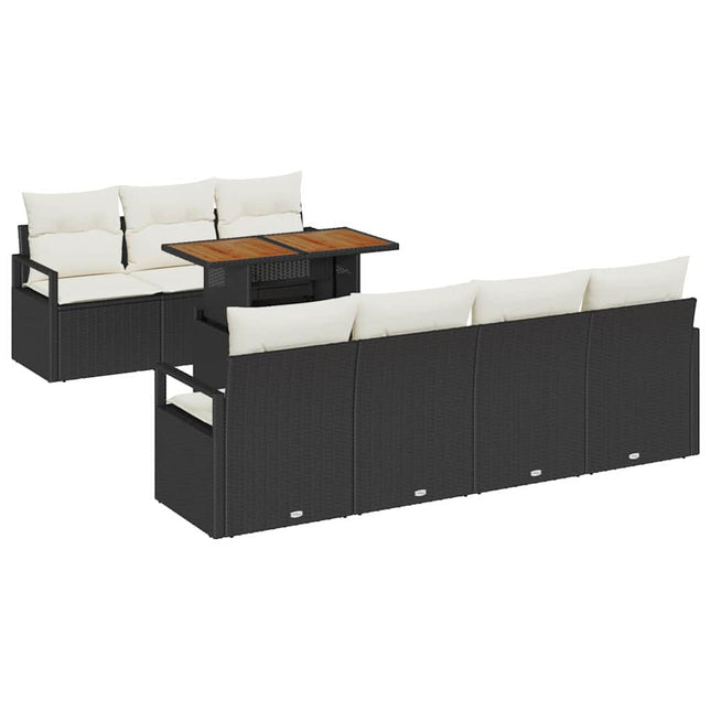 Tuin Sofa Set 8 St 7-Aantal Zitplaatsen