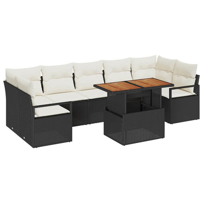 Tuin Sofa Set Met Kussen 8 Pcs