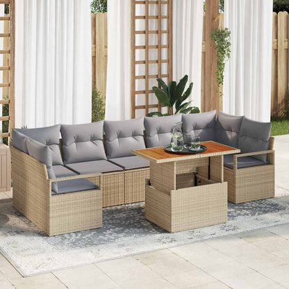 Tuin Sofa Set Met Kussen 8 Pcs