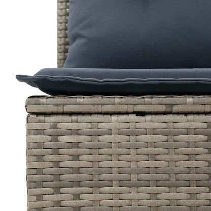 Tuin Sofa Set Met Kussen 8 Pcs En Marineblauw