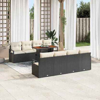 Tuin Sofa Set Met Kussen Met Kussen 9 Pcs