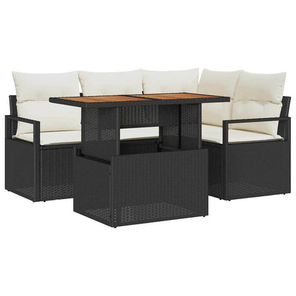 Tuin Eetset Met Kussen 5 Pcs