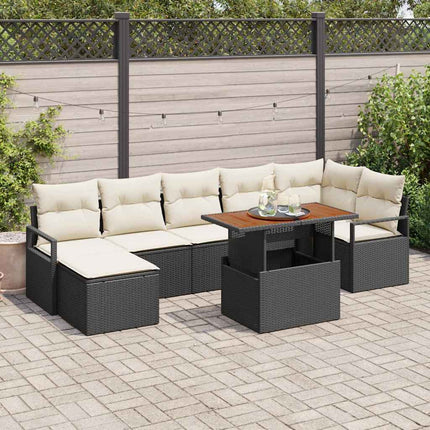 Tuinbankenset 8 Pcs En Bruin
