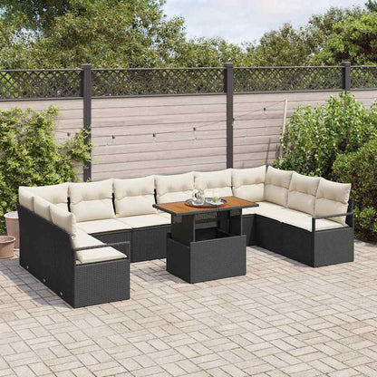 Tuin Sofa Set Met Kussen 11 Pcs