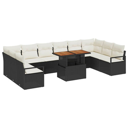 Tuin Sofa Set Met Kussen 11 Pcs