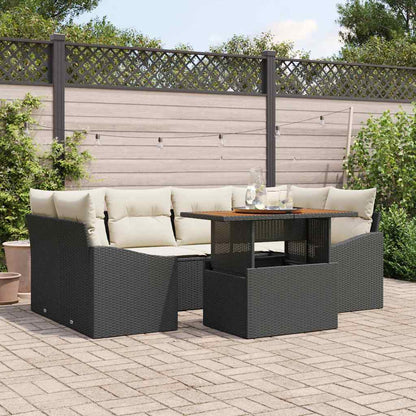 Tuin Eetset Met Kussen 7 Pcs