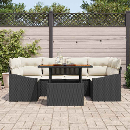 Tuin Eetset Met Kussen 7 Pcs