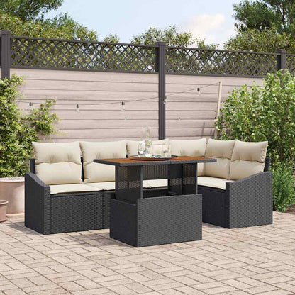 Tuin Eetset Met Kussen 6 Pcs