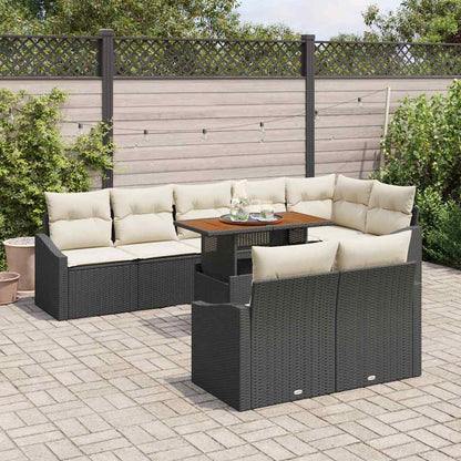 Tuin Sofa Set Met Kussen Met Kussen 9 Pcs