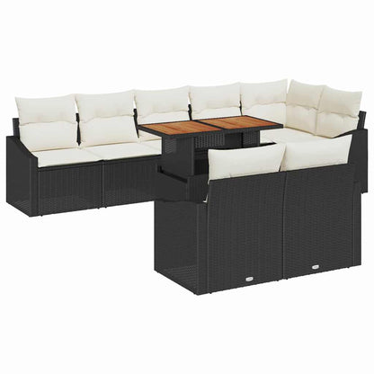 Tuin Sofa Set Met Kussen Met Kussen 9 Pcs