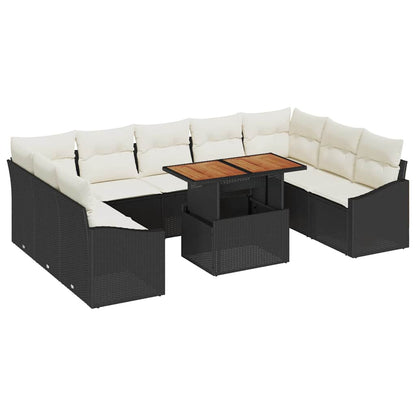 Tuin Eetset Met Kussen 10 Pcs
