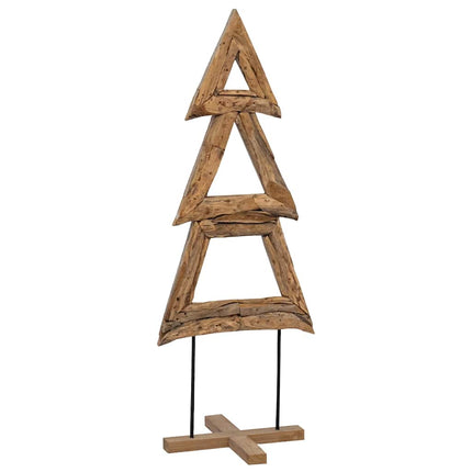 Kerstboom Bruin Massief Teakhout