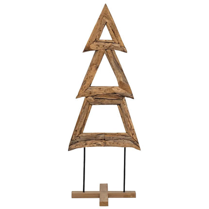 Kerstboom Bruin Massief Teakhout