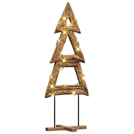Kerstboom Bruin Massief Teakhout