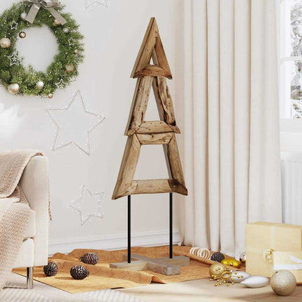 Kerstboom Bruin Massief Teakhout