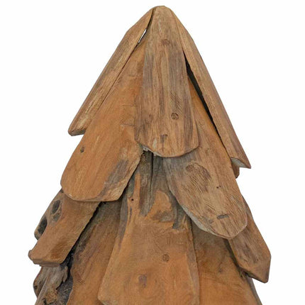 Kerstboom Bruin 61 Cm Massief Teakhout