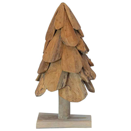 Kerstboom Bruin 61 Cm Massief Teakhout