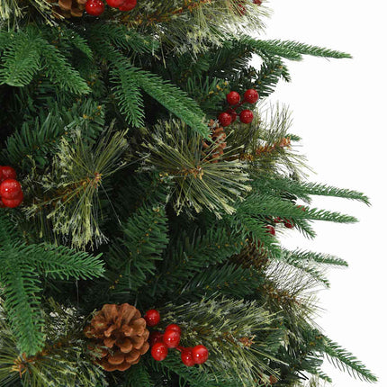 Kunstmatige Inklapbare Kerstboom Pvc, Pe En Staal