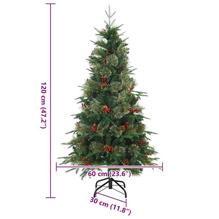 Kunstmatige Inklapbare Kerstboom Pvc, Pe En Staal