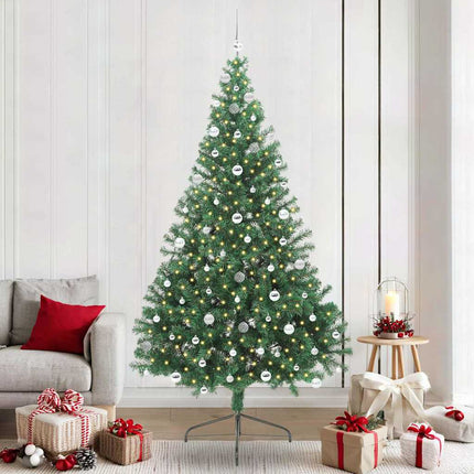 Kunstmatig Voorverlicht Kerstboom Met 150 Led Pvc