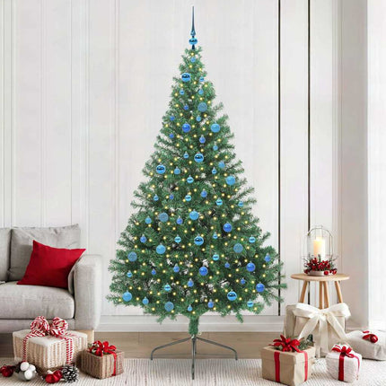 Kunstmatig Voorverlicht Kerstboom Met 150 Led Pvc