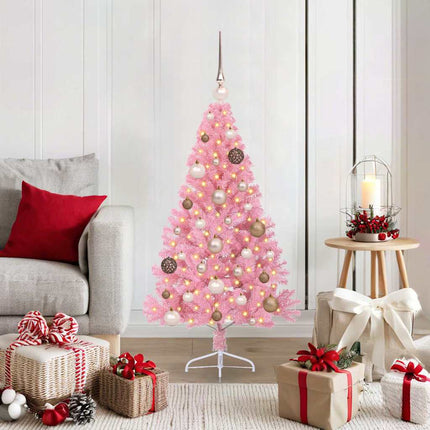 Kunstmatig Voorverlicht Kerstboom Met 150 Led Pvc
