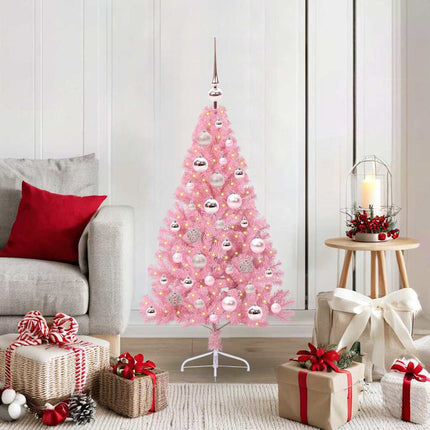 Kunstmatig Voorverlicht Kerstboom Met 150 Led Pvc