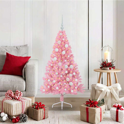 Kunstmatig Voorverlicht Kerstboom Met 150 Led Pvc