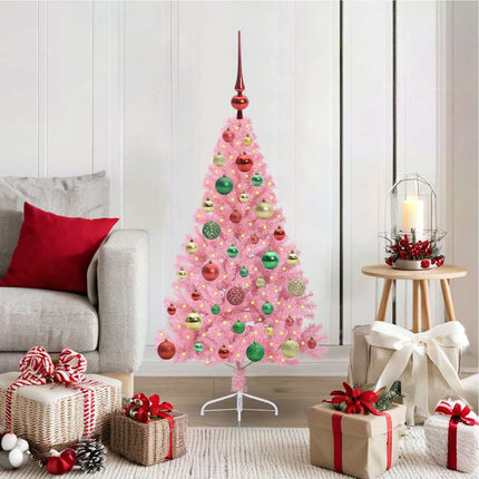 Kunstmatig Voorverlicht Kerstboom Met 150 Led Pvc