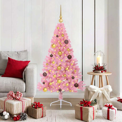 Kunstmatig Voorverlicht Kerstboom Met 150 Led Pvc