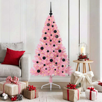 Kunstmatig Voorverlicht Kerstboom Met 150 Led Pvc
