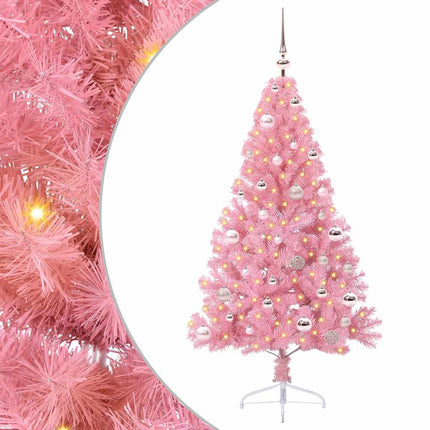 Kunstmatig Voorverlicht Kerstboom Met 150 Led Pvc