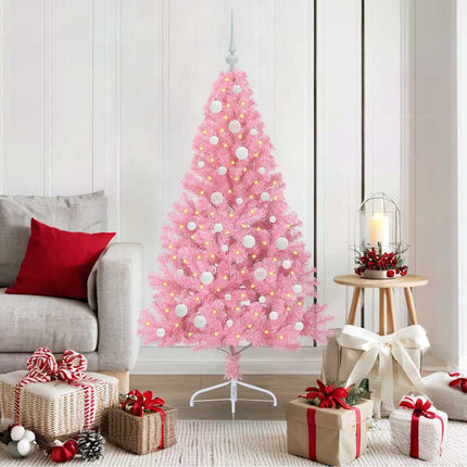Kunstmatig Voorverlicht Kerstboom Met 150 Led Pvc