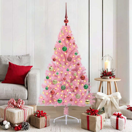 Kunstmatig Voorverlicht Kerstboom Met 150 Led Pvc