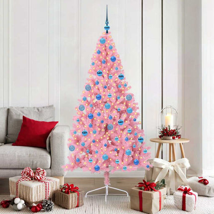 Kunstmatig Voorverlicht Kerstboom Met 150 Led Pvc