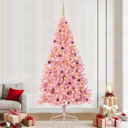 Kunstmatig Voorverlicht Kerstboom Met 150 Led Pvc