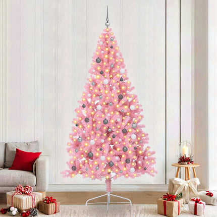 Kunstmatig Voorverlicht Kerstboom Met 150 Led Pvc